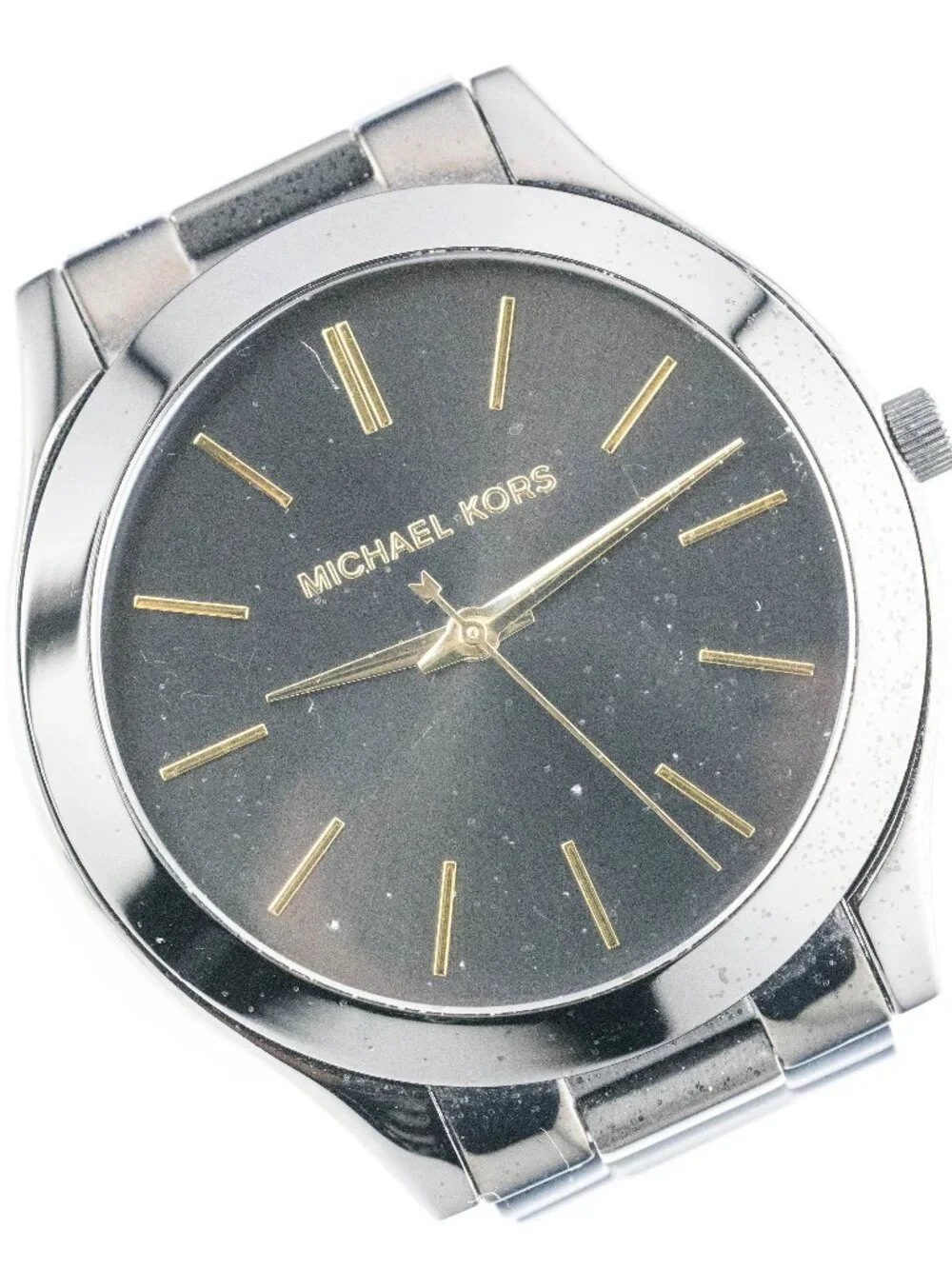 Michael Kors MK-3221 Three-Hand Quartz Analog Women's Watch New Battery